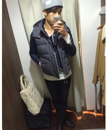 ダウンベストあり | 我ながらマッチしとる(ジャケット/アウター)