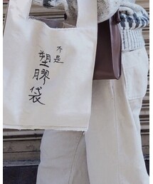 No plastic bags | バッグ