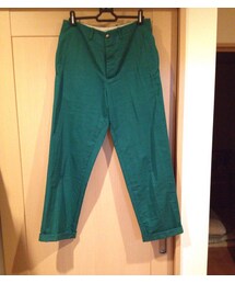 ohta | 家の写真 ストレートパンツ(緑)(その他パンツ)