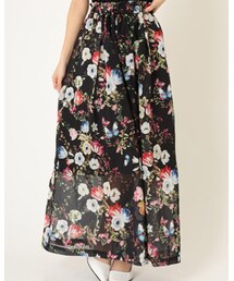 RID.DLE FROM | 花柄シフォンワイドパンツ(パンツ)