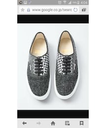 VANS | VANSforBY Harris Tweed AUTHENTIC 13fw(スニーカー)