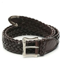 J&M Davidson | ENVELOPE BUCKLE TIP END PLAITED BELT 30MM(ベルト)