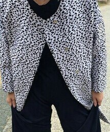 Sov. | ダルメシアン柄コート(その他アウター)