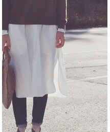 YAECA | シャツワンピース