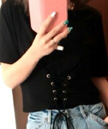 ZARA | コルセットTシャツ(Tシャツ/カットソー)
