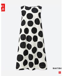 UNIQLO | 女装 Marimekko印花连衣裙(无袖) 408334 优衣库UNIQLO(ジャンパースカート)