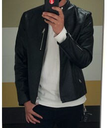 AZUL by moussy | ライダースジャケット