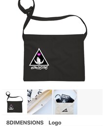 8DIMENSIONS | ４色展開。スナップ付き(ショルダーバッグ)