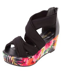 夢展望 | ウエッジクシュクロスベルトサンダル(サンダル)