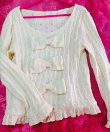 夢展望 | 三段リボンニット(ニット/セーター)