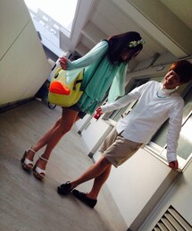 花柄リボンヘアバンド(ヘアバンド)