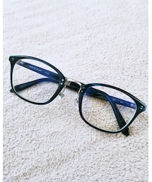 SOLID BLUE | メガネ