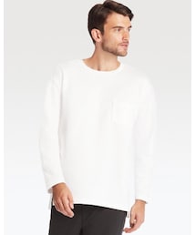 UNIQLO | ビッグシルエットスウェットＴ(長袖)(スウェット)