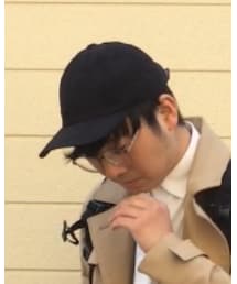 ANTIQULOTHES | USAコットンツイルローキャップ (キャップ)