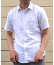 GU | リネンブレンドシャツ(シャツ/ブラウス)