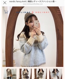 holiday & holiday | ニット/セーター