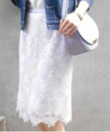 Debut de Fiore | 配色ケミカルタイトスカート(スカート)