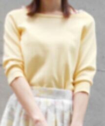 Debut de Fiore | オフショルプルオーバー(ニット/セーター)