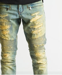 embellish NYC | embellishNYC バイカーデニム(デニムパンツ)