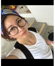 メガネ☆ヘアバンド front shot | メガネ