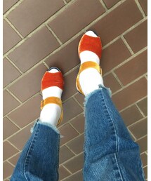 shoes | 靴下でレトロ(サンダル)