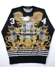 PHENOMENON | PHENOMENON EAGLE KNIT (BLK)(ニット/セーター)