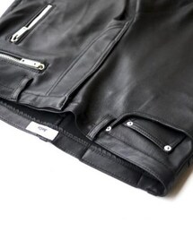 Jieda | JieDa × S'exprimer LEATHER SARROUEL SKINNY PANTS(BLK)(その他パンツ)