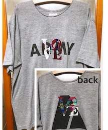 My APPLEBUMデザイン💕 | PLAY for APPLEBUM "LOVE" T-shirt(Tシャツ/カットソー)