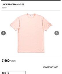 UNDEFEATED  | Tシャツ/カットソー