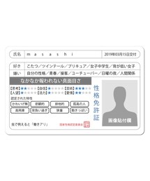 性格免許証 | 孤高のロリコン(雑誌)