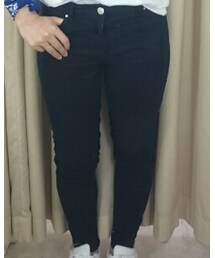 Bershka | 黒ｽｷﾆｰ(その他パンツ)