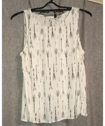 H&M | 矢印柄 タンクトップ(タンクトップ)
