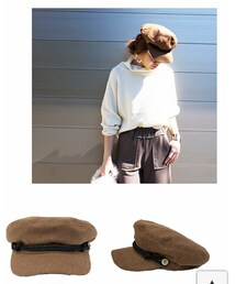 K.growth | キャスケット/K.growth/ベージュ(キャスケット)