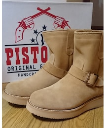 PISTORELO | PISTOLERO/スエード/ベージュ(ブーツ)