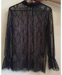 かず店長のお店✨ | 黒レース(シャツ/ブラウス)