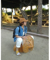 公園 | 公園にて🦁に股がる(福袋/福箱)