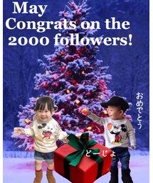㊗️Mayちゃん2000フォロワー | その他