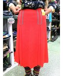 レトロステッチスカート 　W-68cm(裙子)