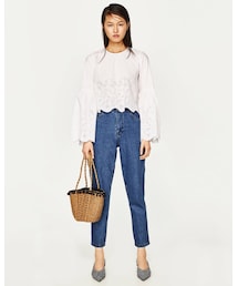 ZARA | かごバッグ