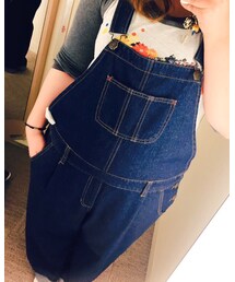 スージーノアンヌ | 子どもっぽさを出したいときによく着ます(サロペット/オーバーオール)