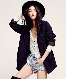 FREE PEOPLE | Slouchy Boyfriend J a c ket(ピーコート)