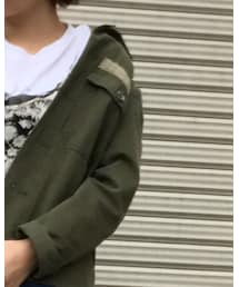 flower | ミリタリージャケット