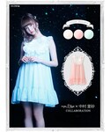 monlilly中村里沙ちゃんｺﾗﾎﾞワンピの「ワンピース/ドレス(ワンピース)」