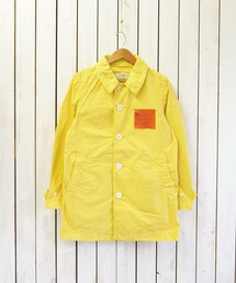 KATO` | カラー ショップコート (ステンカラーコート)