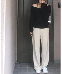 オフショルにしても着れる🙆🏻 | ニット/セーター