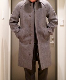 AURALEE | Heavy Melton Sutien Collar Coat(ステンカラーコート)