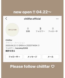 Chillfar instagram♡ | その他