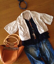 ペプラムトップス(タンクトップ)