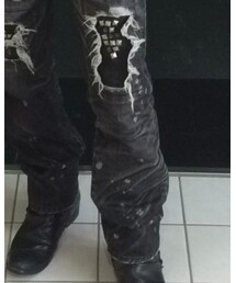 JURY BLACK | デニムパンツ