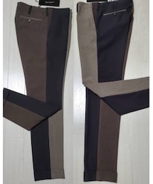 1 piu 1 uguale 3 | 1piu1uguale3の RIB TAPERED SLACKS CRAZY MRP181 PRY030 サイズIV 52800 (スラックス)